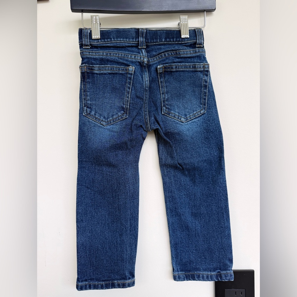 Janie and Jack Dark Blue Kids Jeans - Picture 2 of 2
